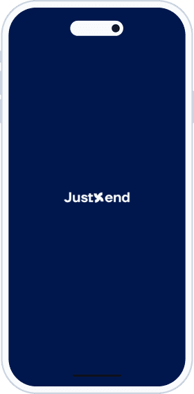 JustXend App Interface
